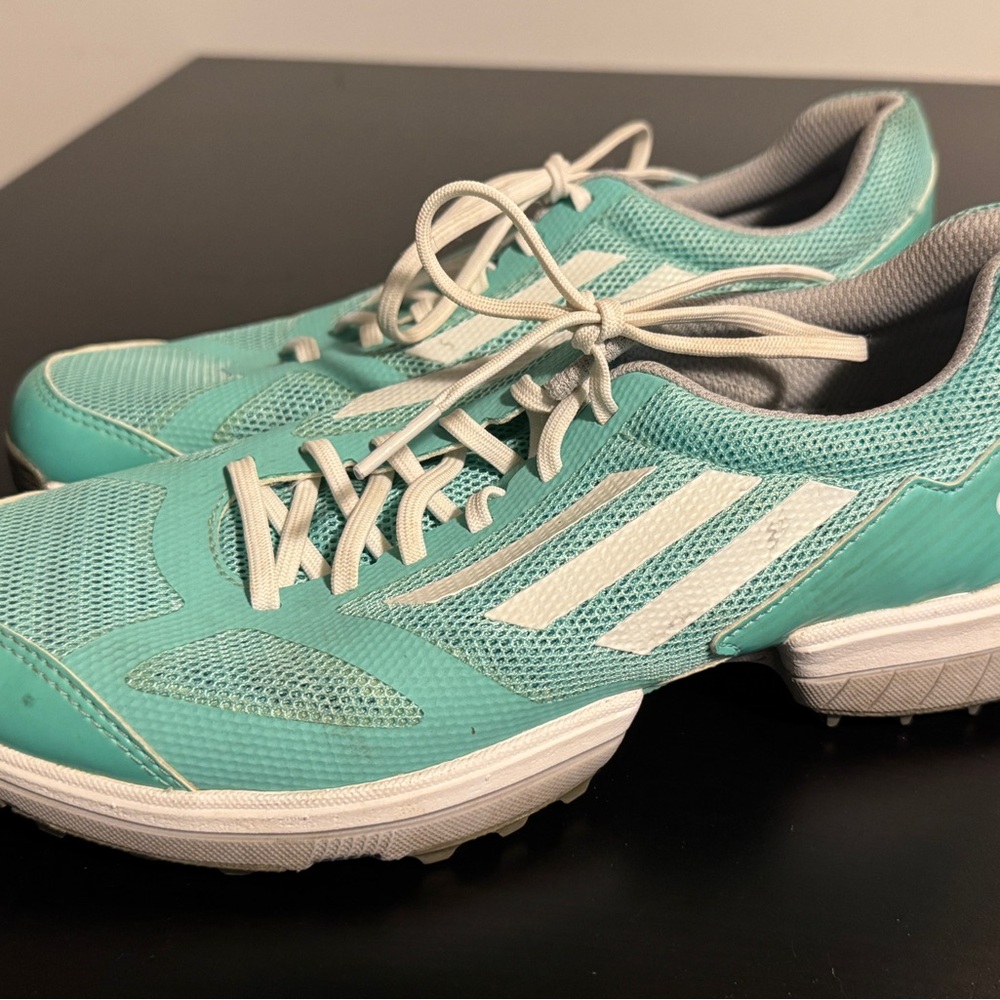 Adidas Women's Turquoise golf Shoes
